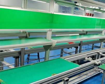 拉萨3 times speed silent double speed chain conveyor line